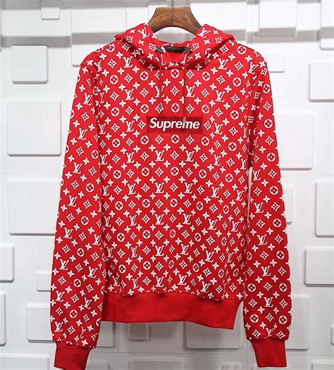 supreme x lv paris|supreme x Louis Vuitton hoodie.